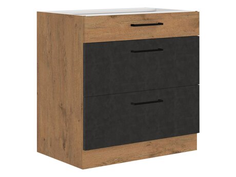 Armoire modulaire avec tiroirs Wood Grey 123