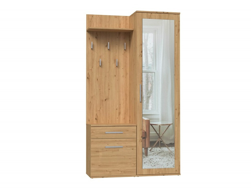 Ensemble de meubles d’entrée Mandeville 126 (Chêne Artisan)
