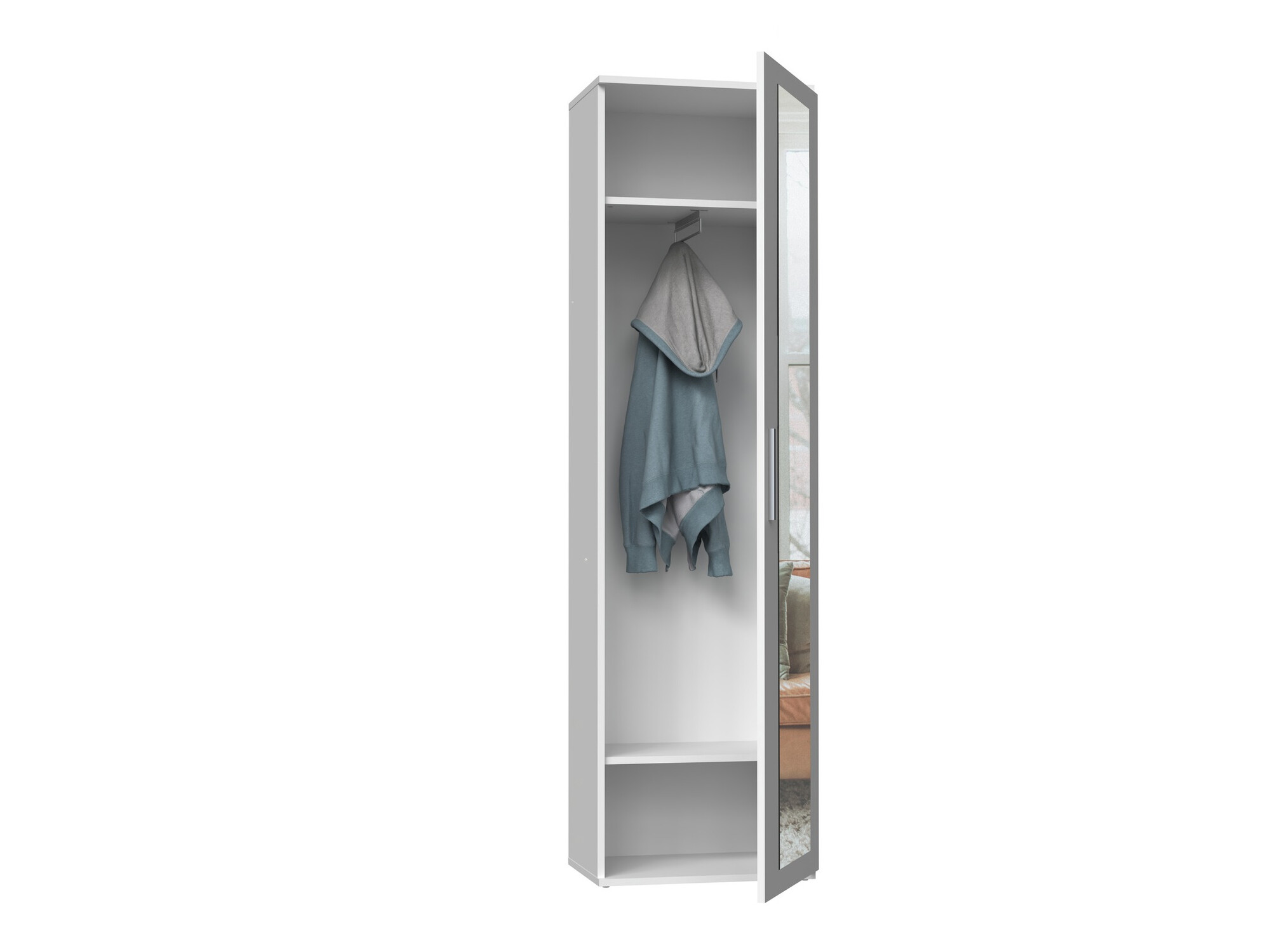 Armoire Mandeville 127 (Mat blanc)