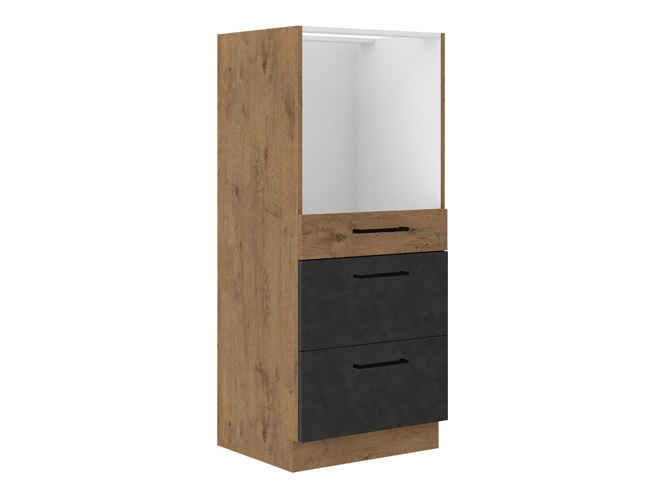 Armoire modulaire pour appareils intégrés Wood Grey 102