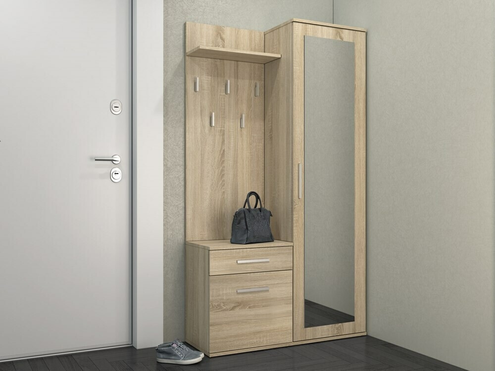 Meuble d'entrée Mandeville 126 (Sonoma chêne)