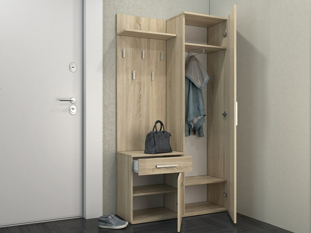 Meuble d'entrée Mandeville 126 (Sonoma chêne)