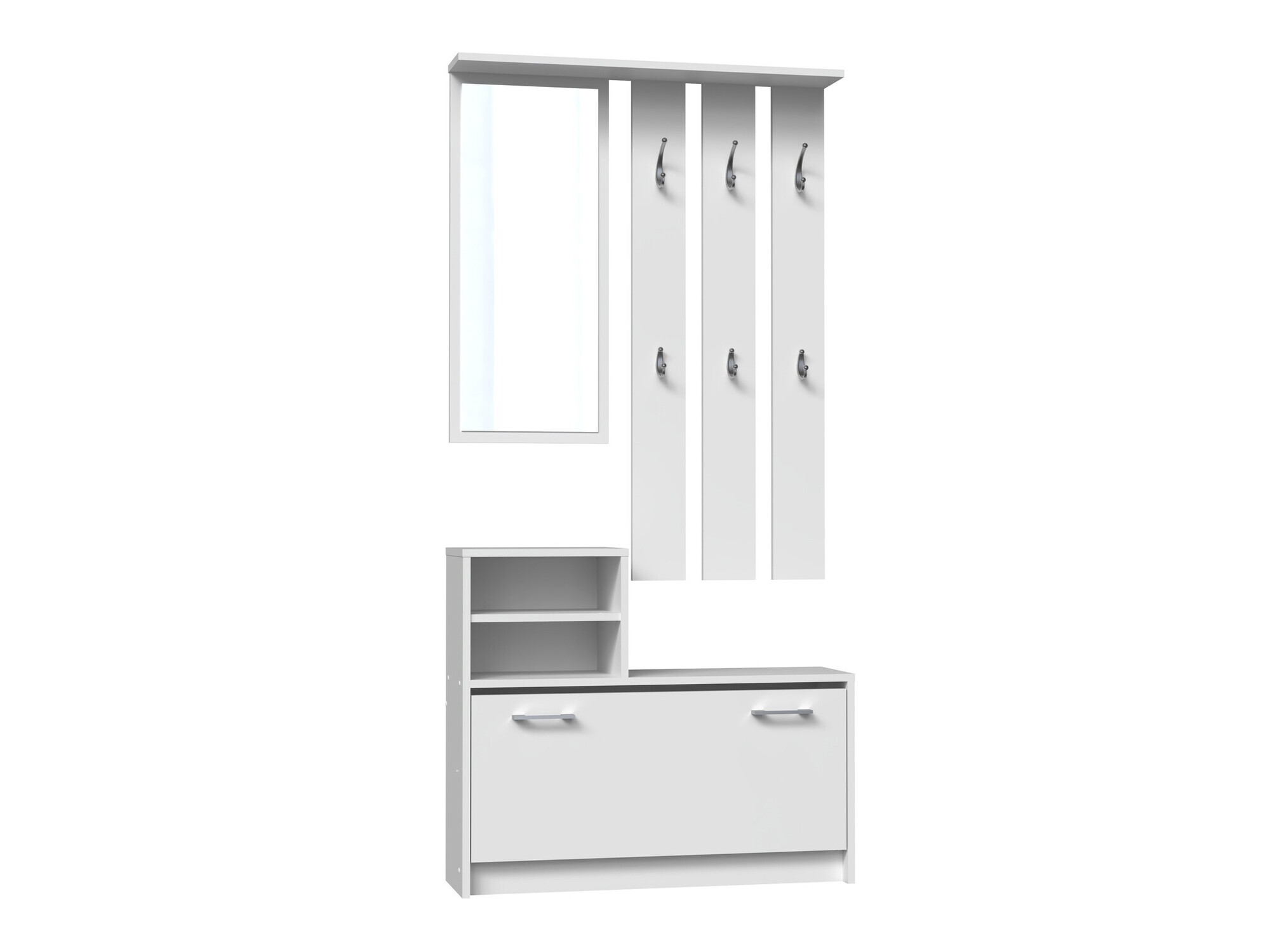 Ensemble de meubles d’entrée Mandeville 144 (Blanc)