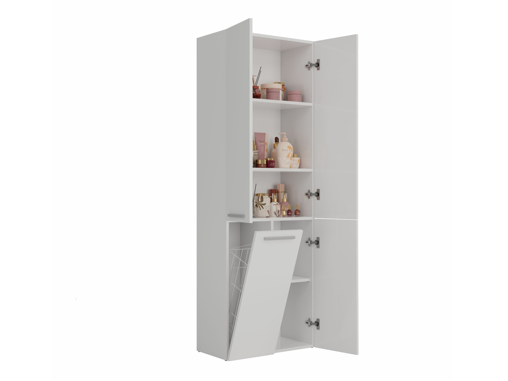 Armoire de bain à poser Nolmaru 100 (Blanc)