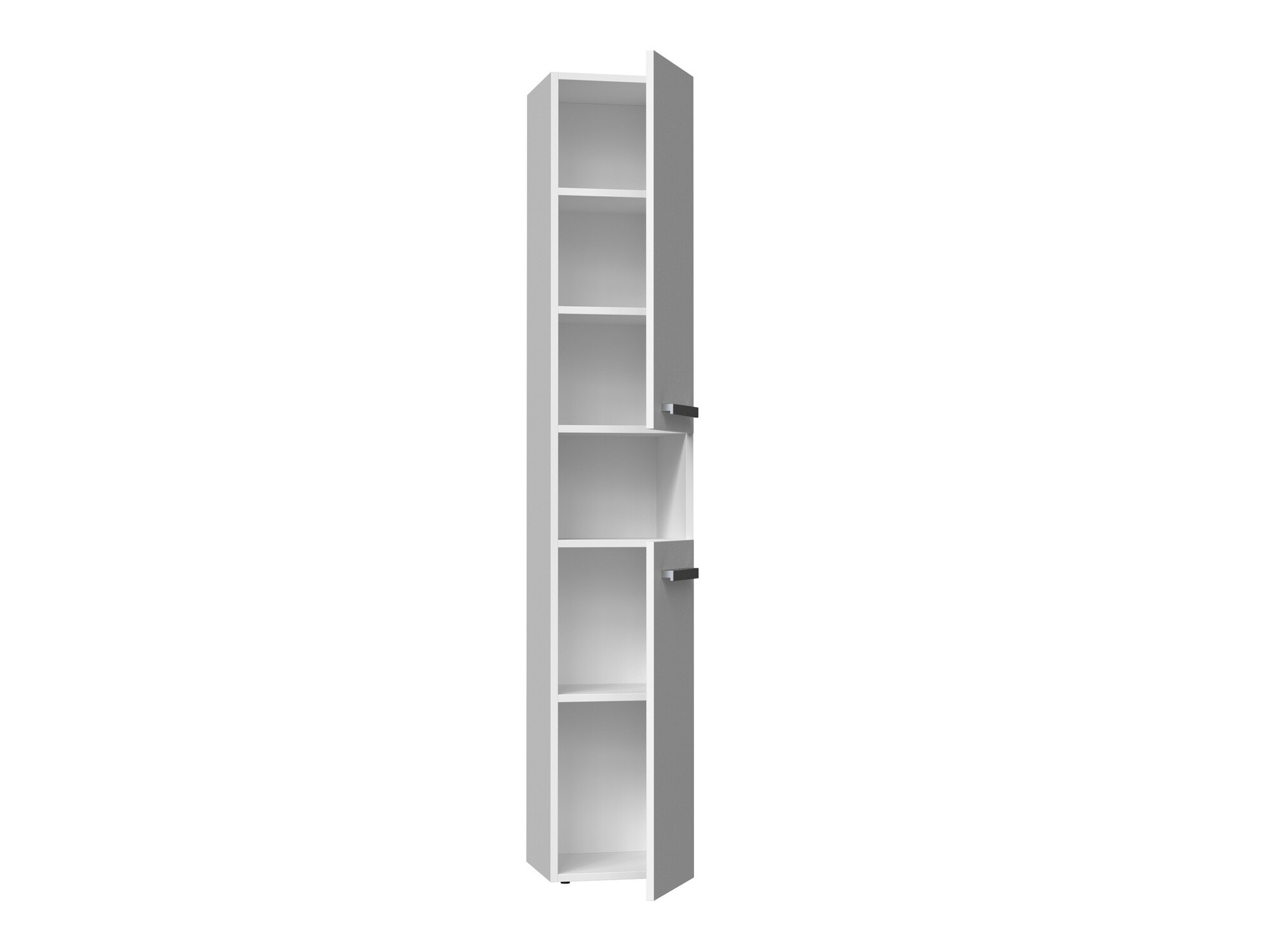 Armoire de bain indépendante Nolmaru 104 (Blanc)