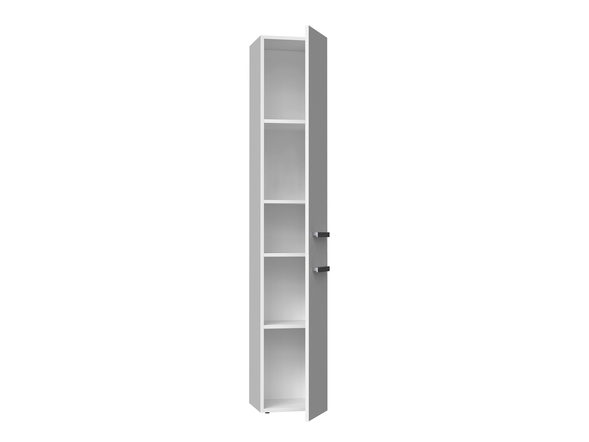 Armoire de bain indépendante Nolmaru 105 (Blanc)