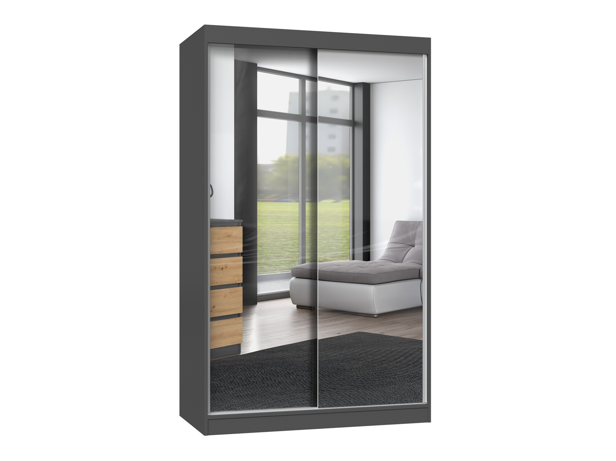 Armoire Mandeville 158 (Anthracite)