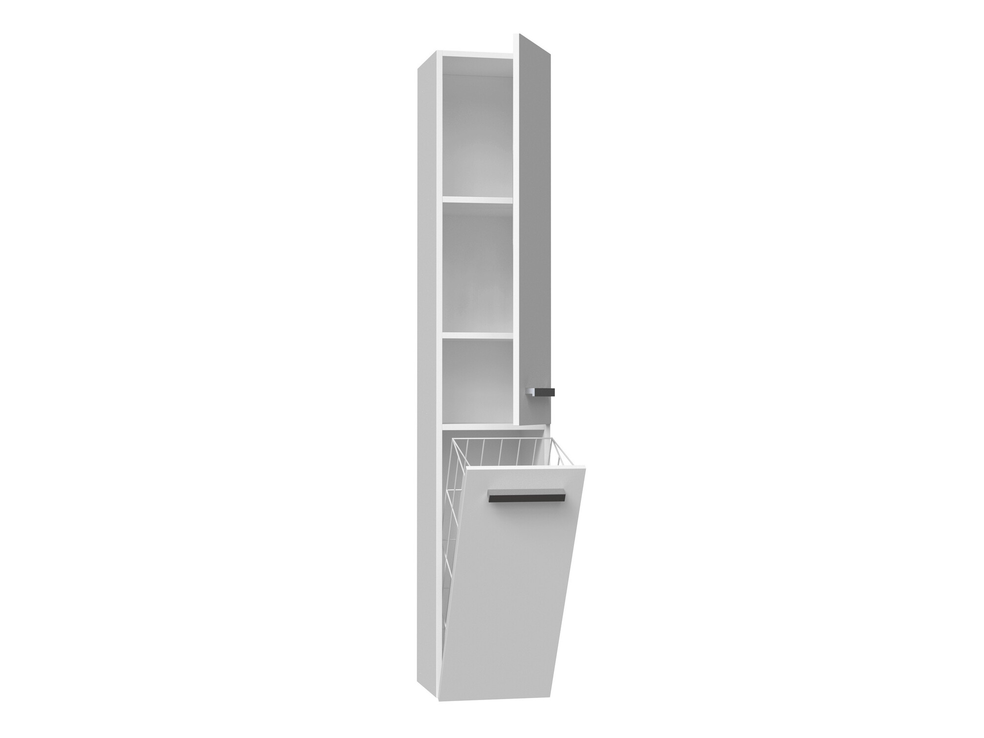 Armoire de bain à poser Nolmaru 107 (Blanc)