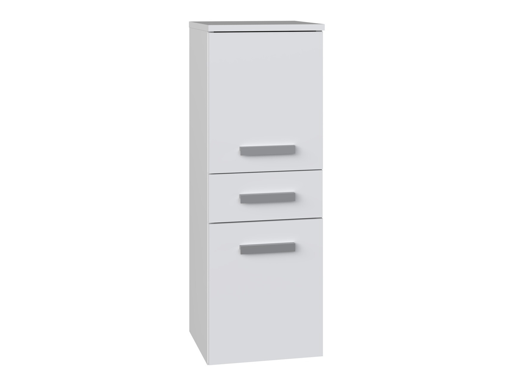 Armoire de bain indépendante Nolmaru 108 (Blanc)