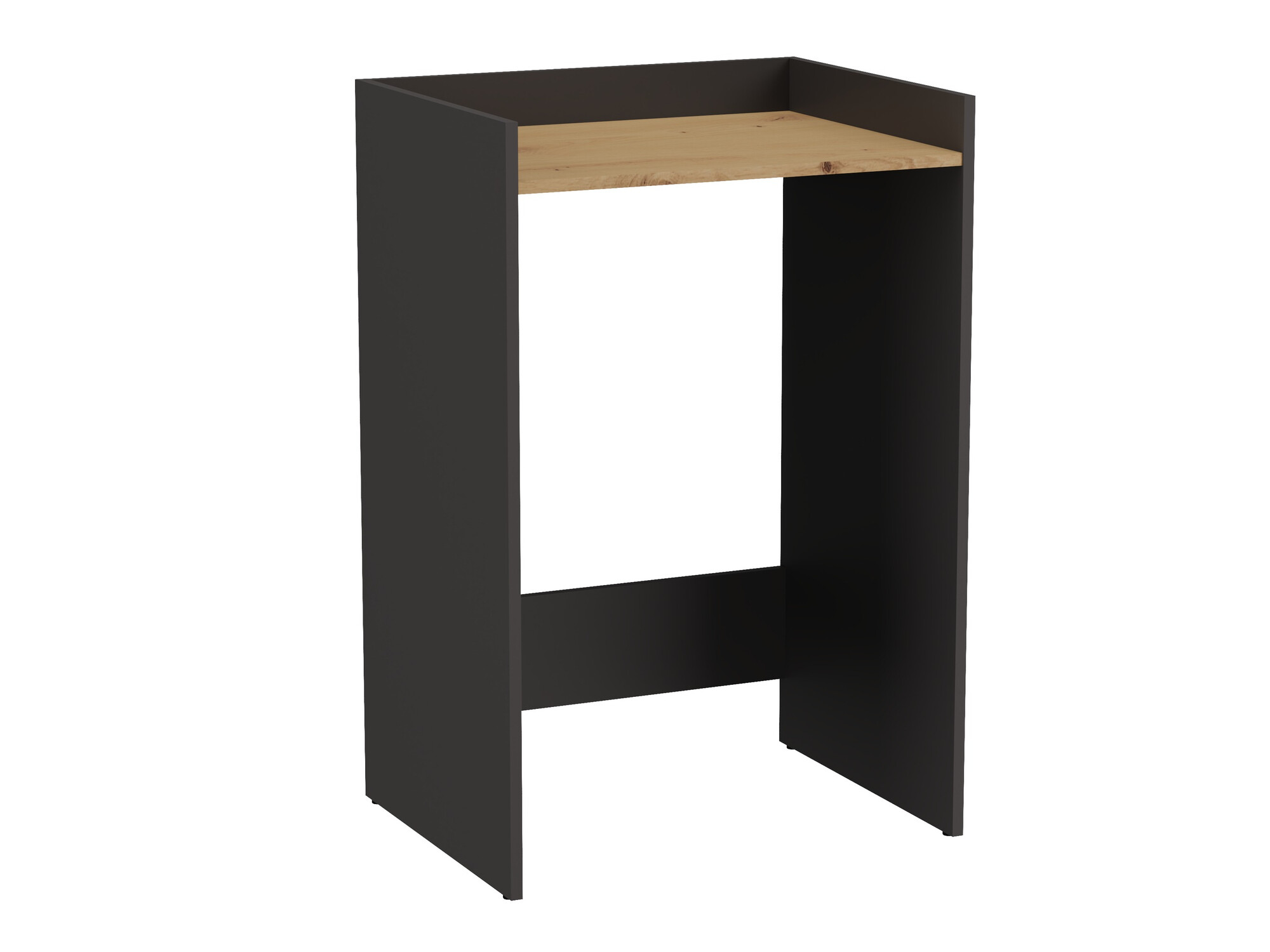 Colonne de salle de bain Balelbo 102 (Anthracite + Chêne Artisan)