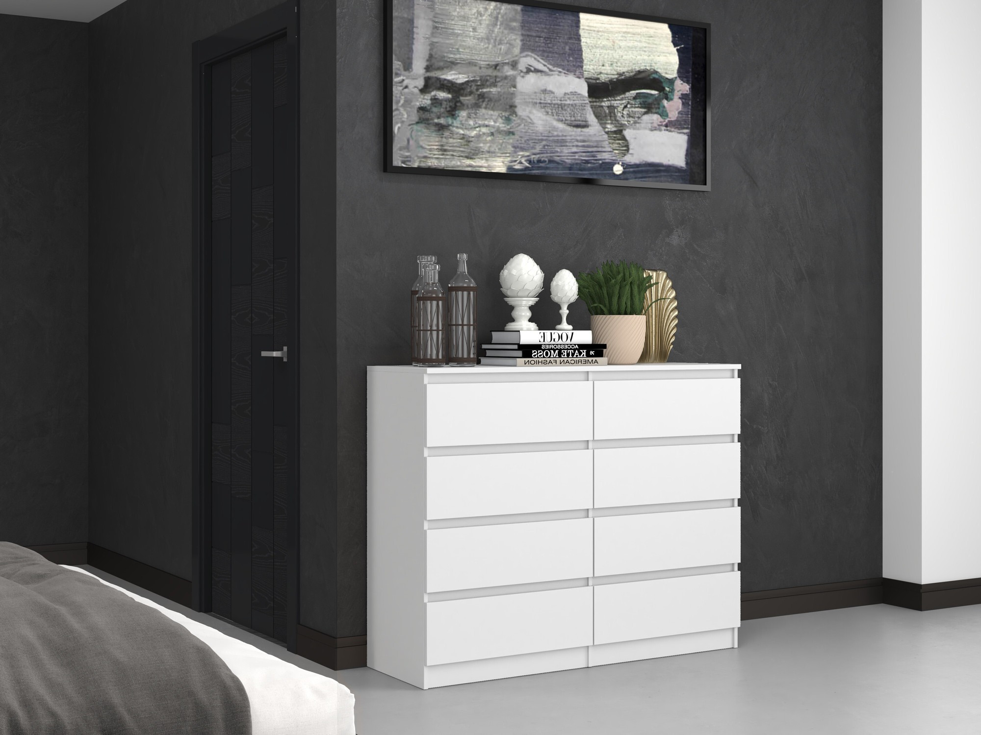 Commode Elbvelu 101 (Blanc)