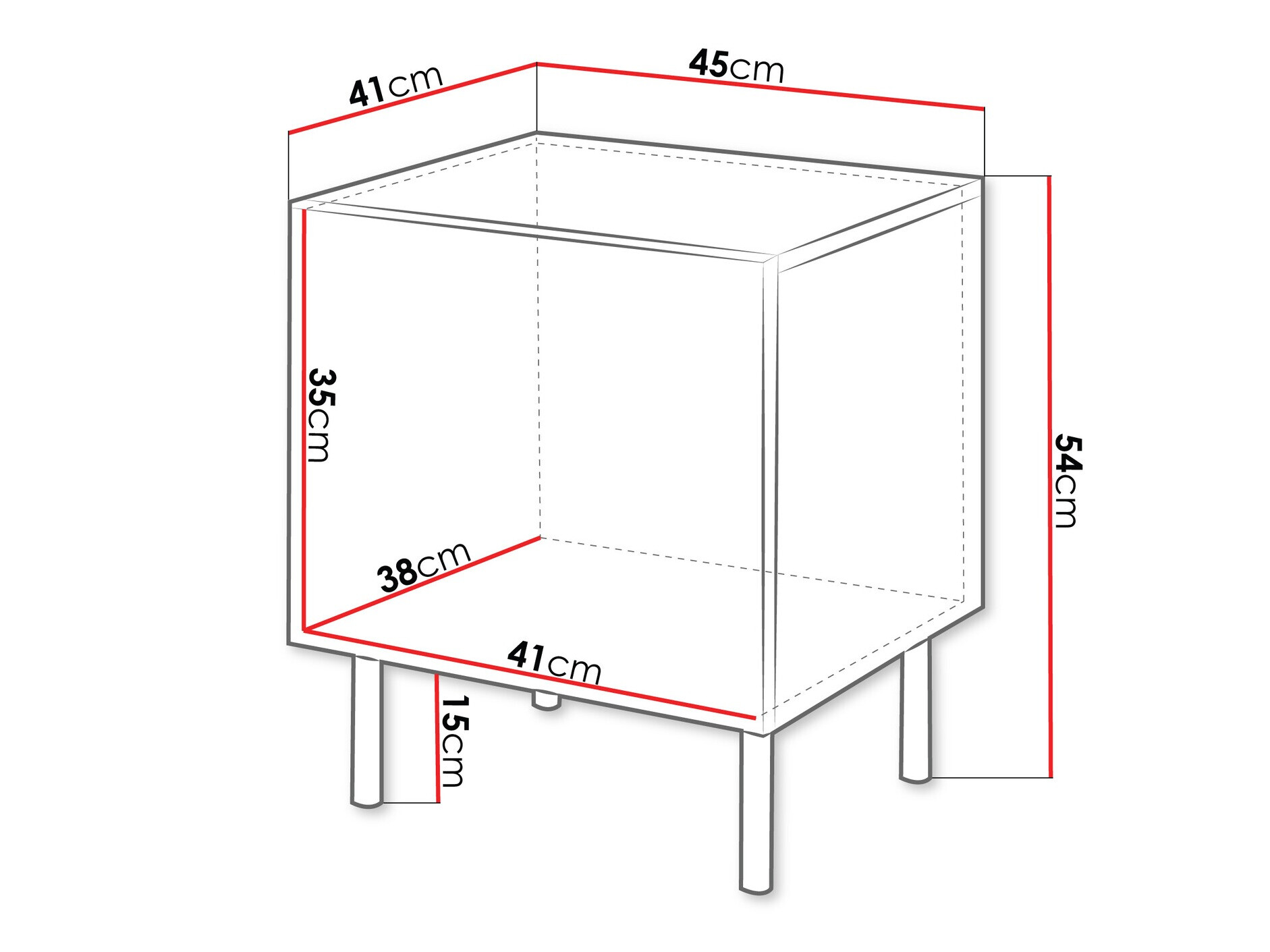 Ensemble de tables de chevet Studium