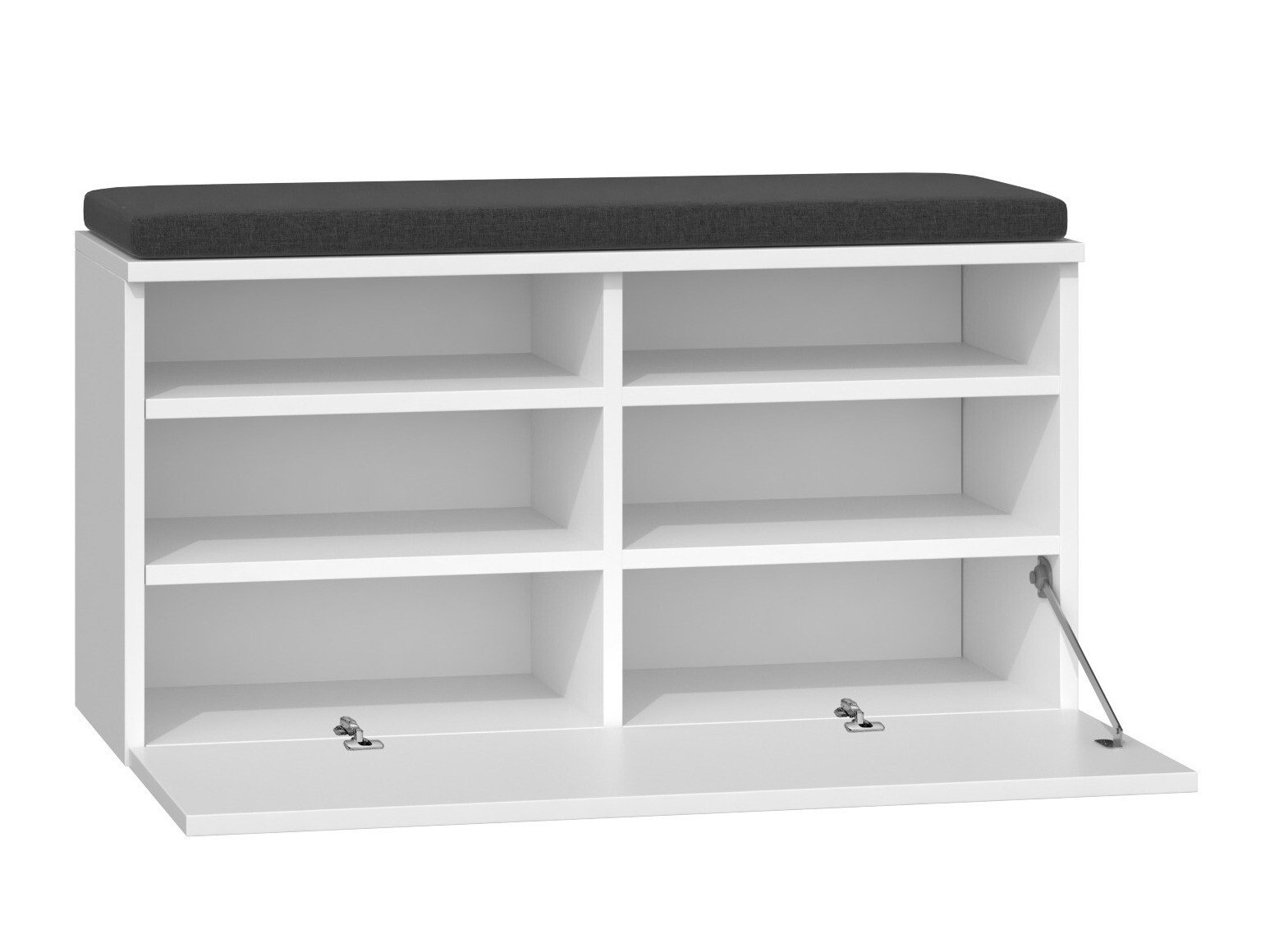 Meubles à chaussures Mandeville 189 (Blanc)