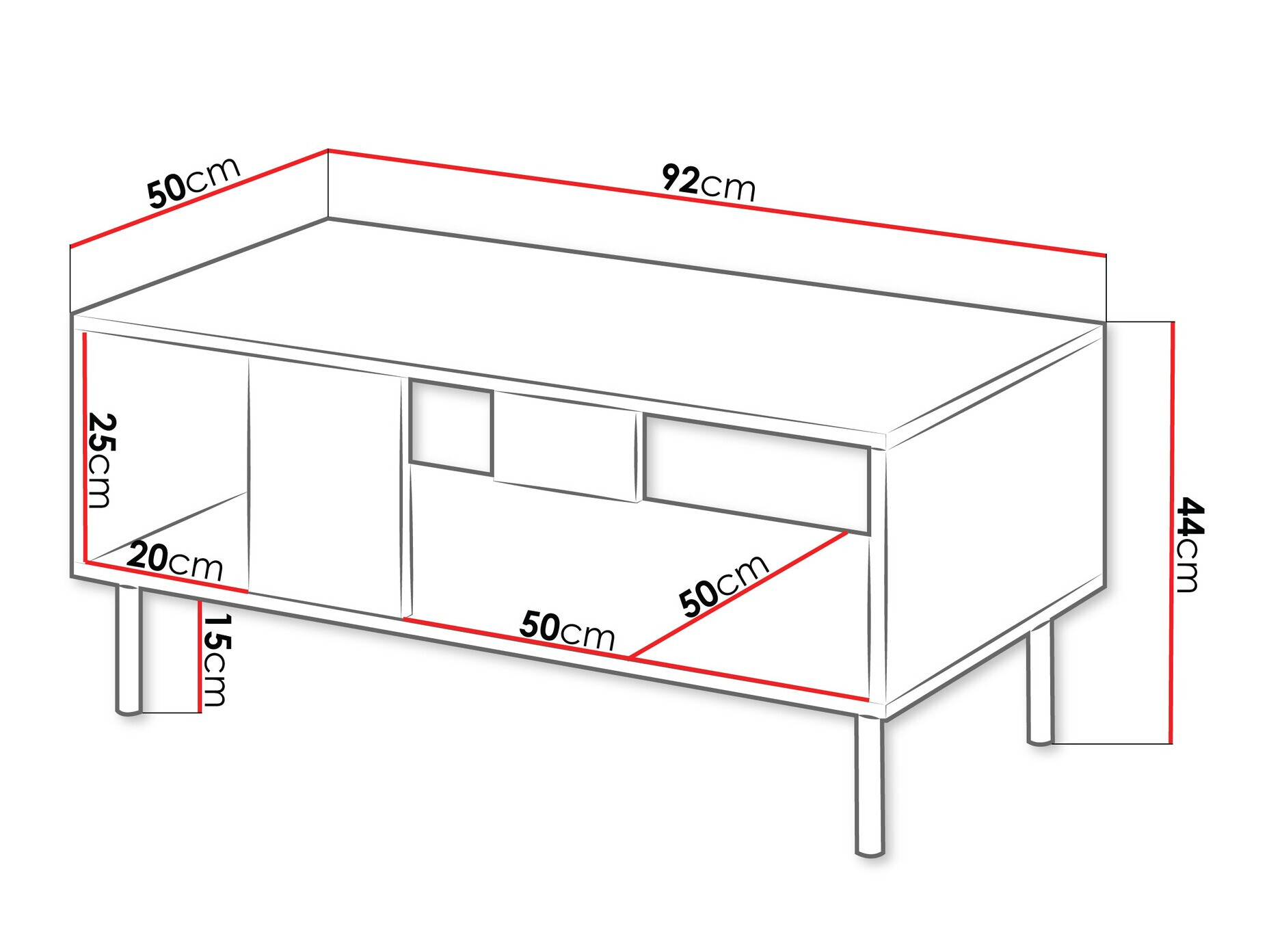 Table basse Livsevi 102