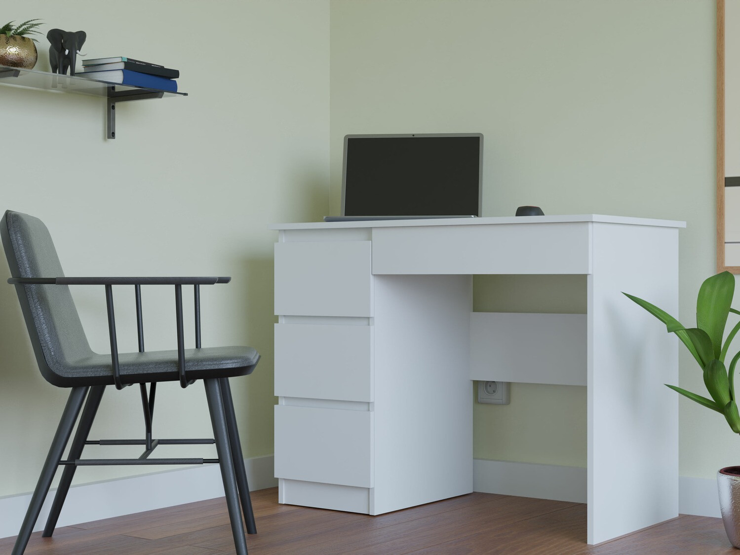 Bureau Elbvelu 108 (Blanc)