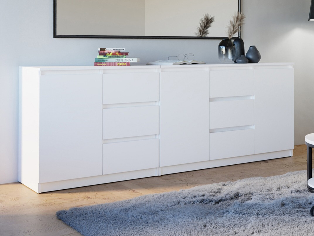 Commode Elbvelu 109 (Blanc)