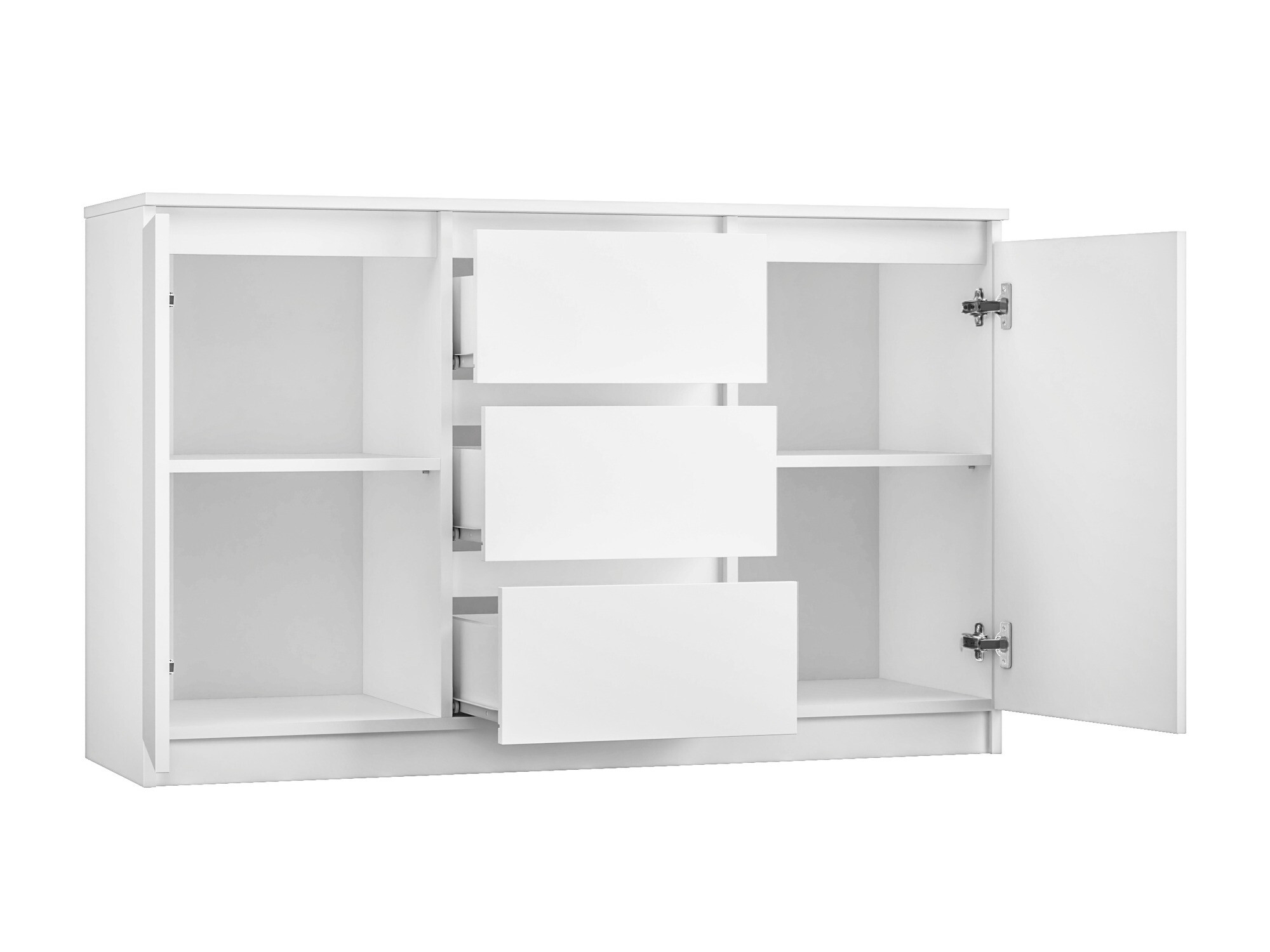 Commode Elbvelu 109 (Blanc)