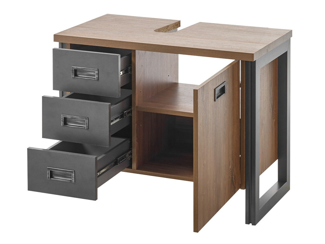 Armoire de lavabo à poser Virmeli 140