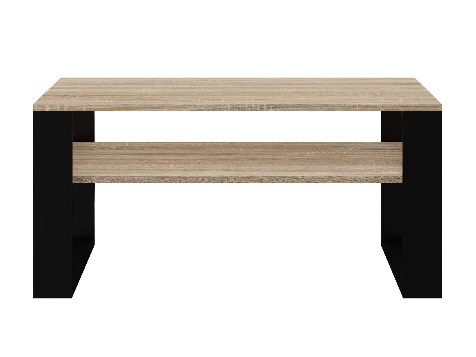 Table basse Mandeville 208 (Sonoma chêne + Noir)