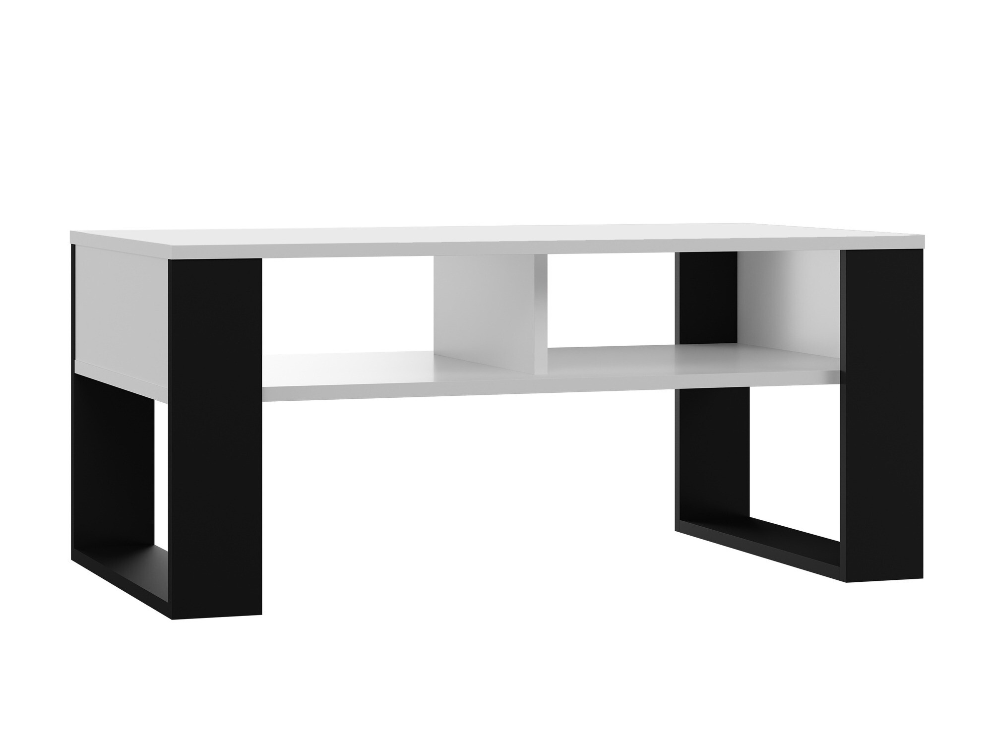 Table basse Mandeville 209 (Blanc + Noir)