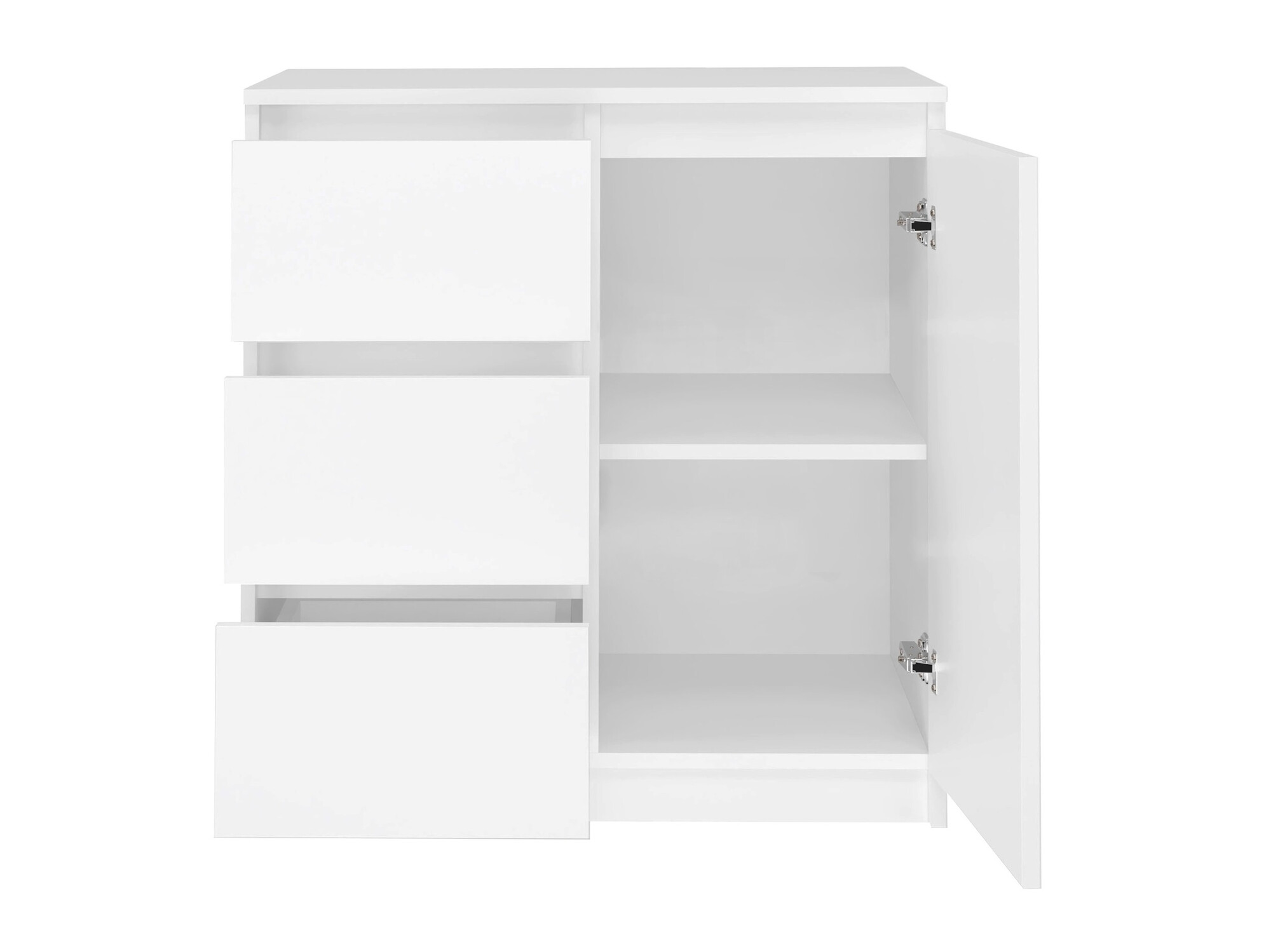 Commode Elbvelu 110 (Blanc)