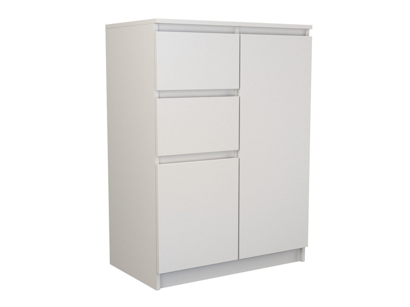 Commode Elbvelu 111 (Blanc)