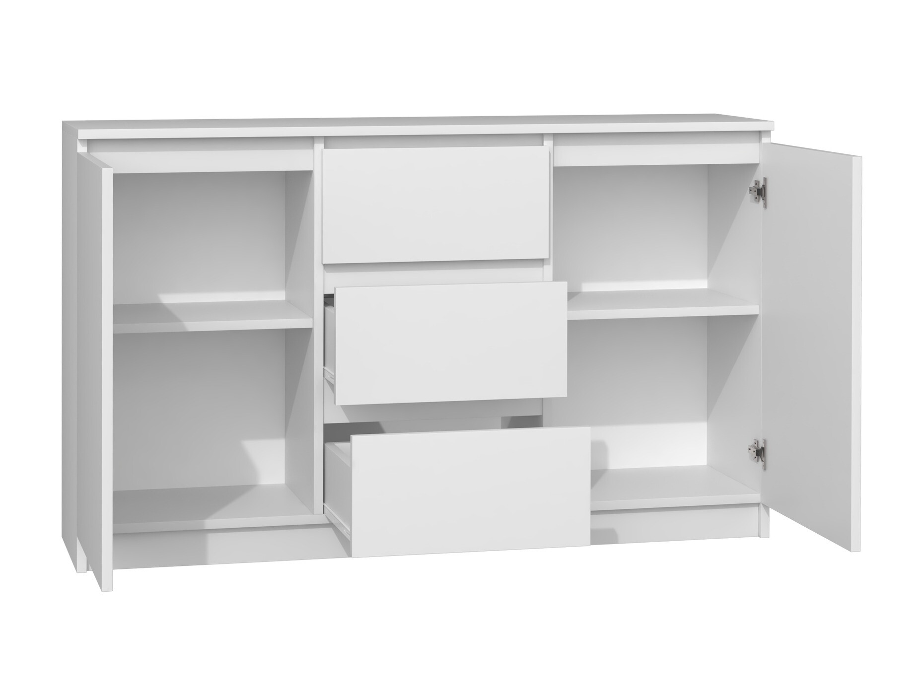 Commode Elbvelu 112 (Blanc)