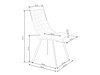 Chaise Houston 1233 (Jaune)