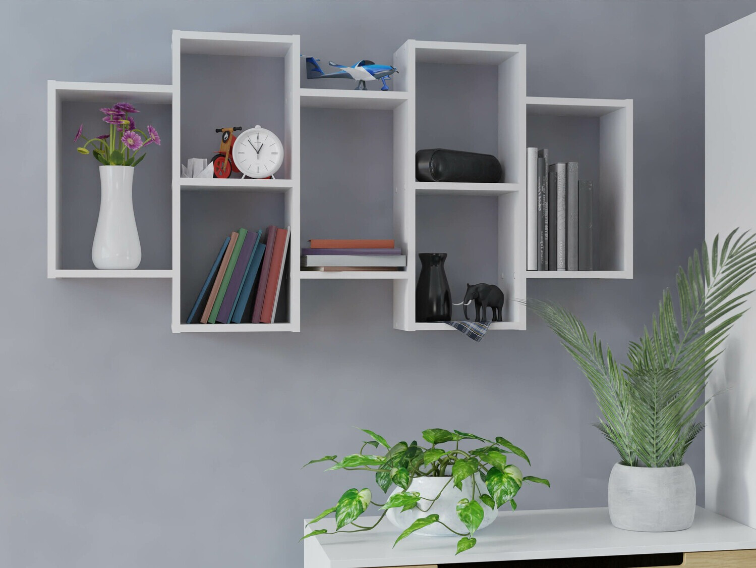 Étagère murale Mandeville 226 (Blanc)