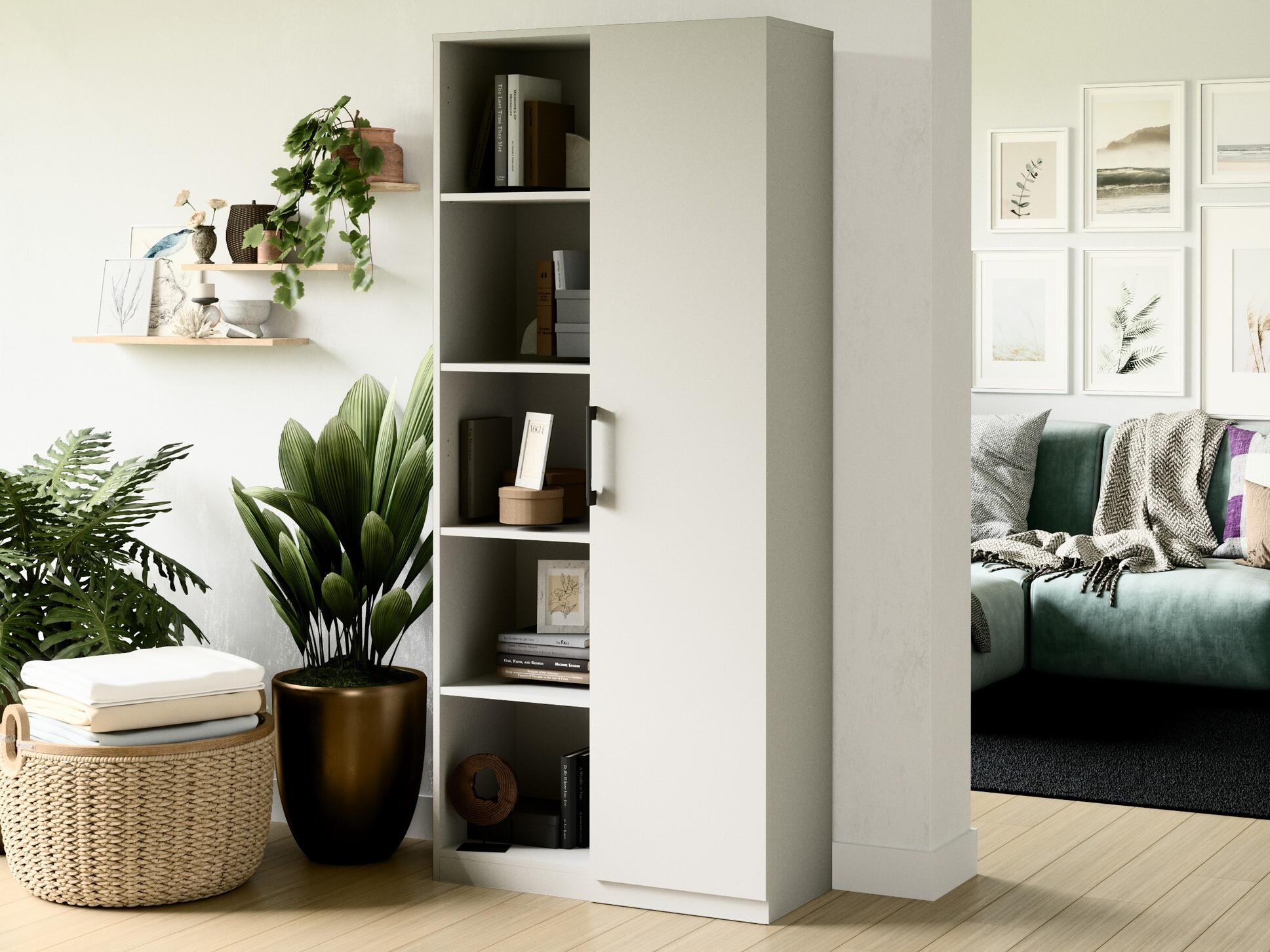 Étagère Elbvelu 122 (Blanc)