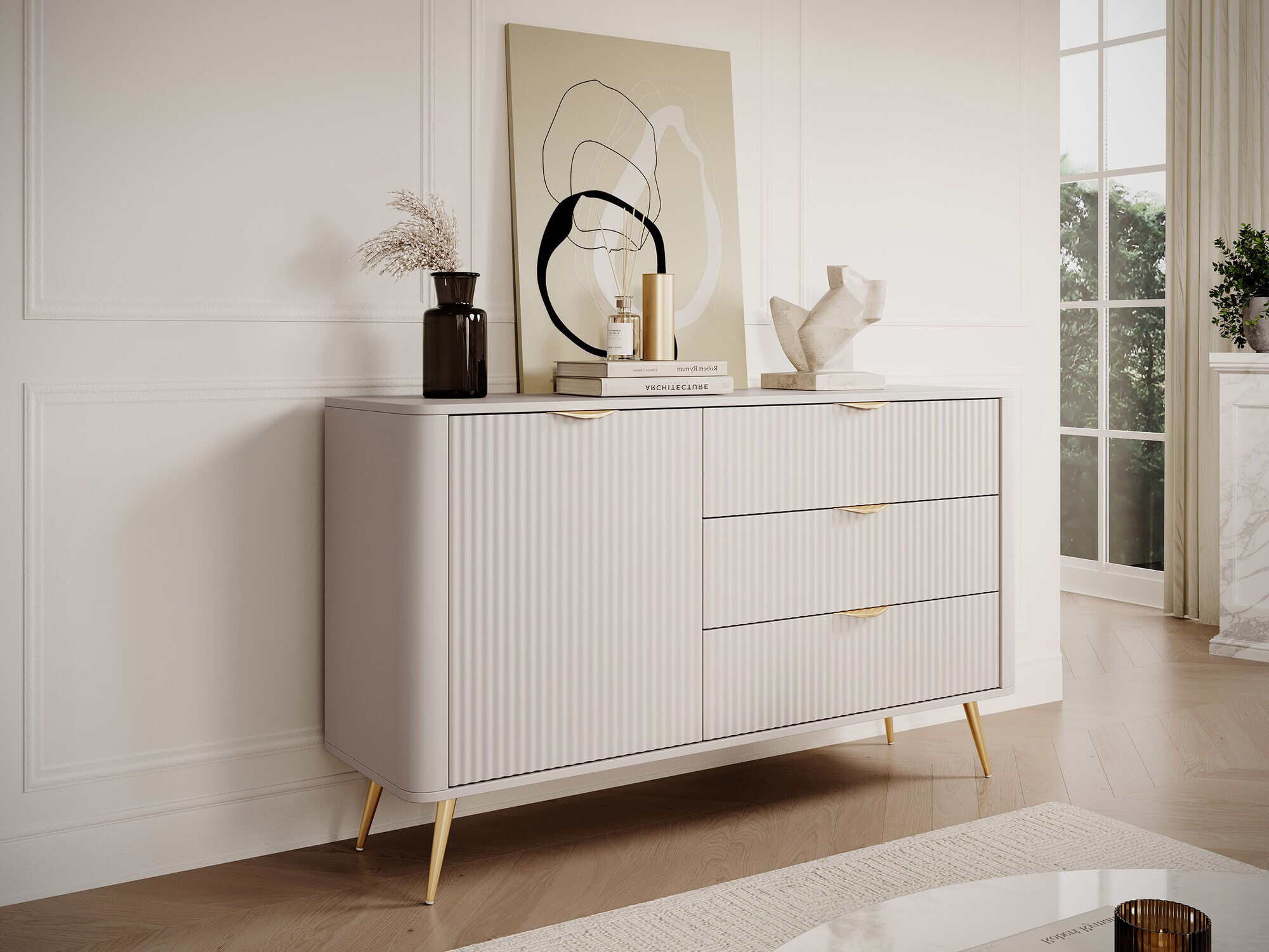 Commode Lectum (Beige)