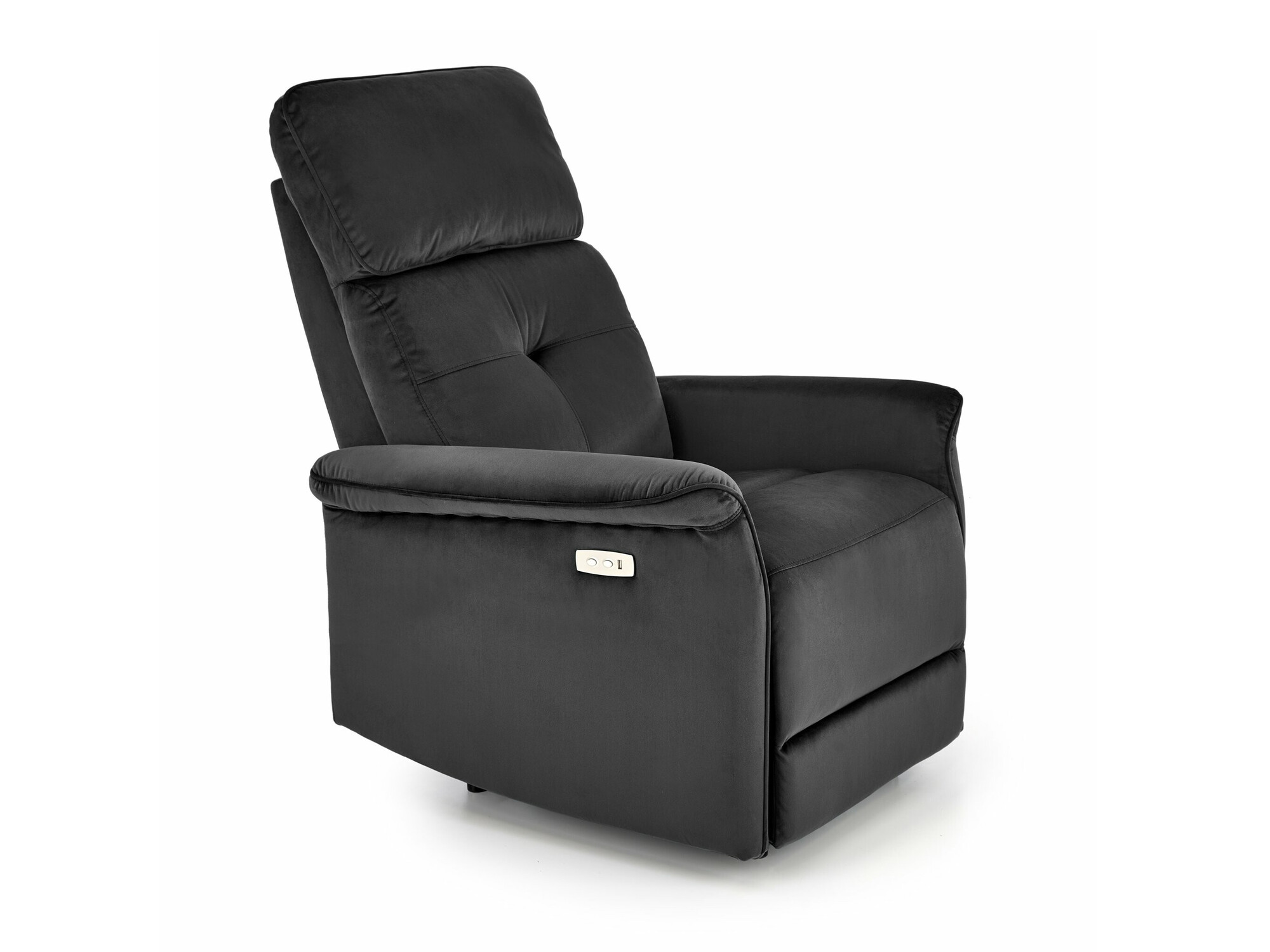 Fauteuil inclinable Houston 1543 (Noir)