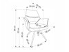 Chaise Houston 1675 (Beige)