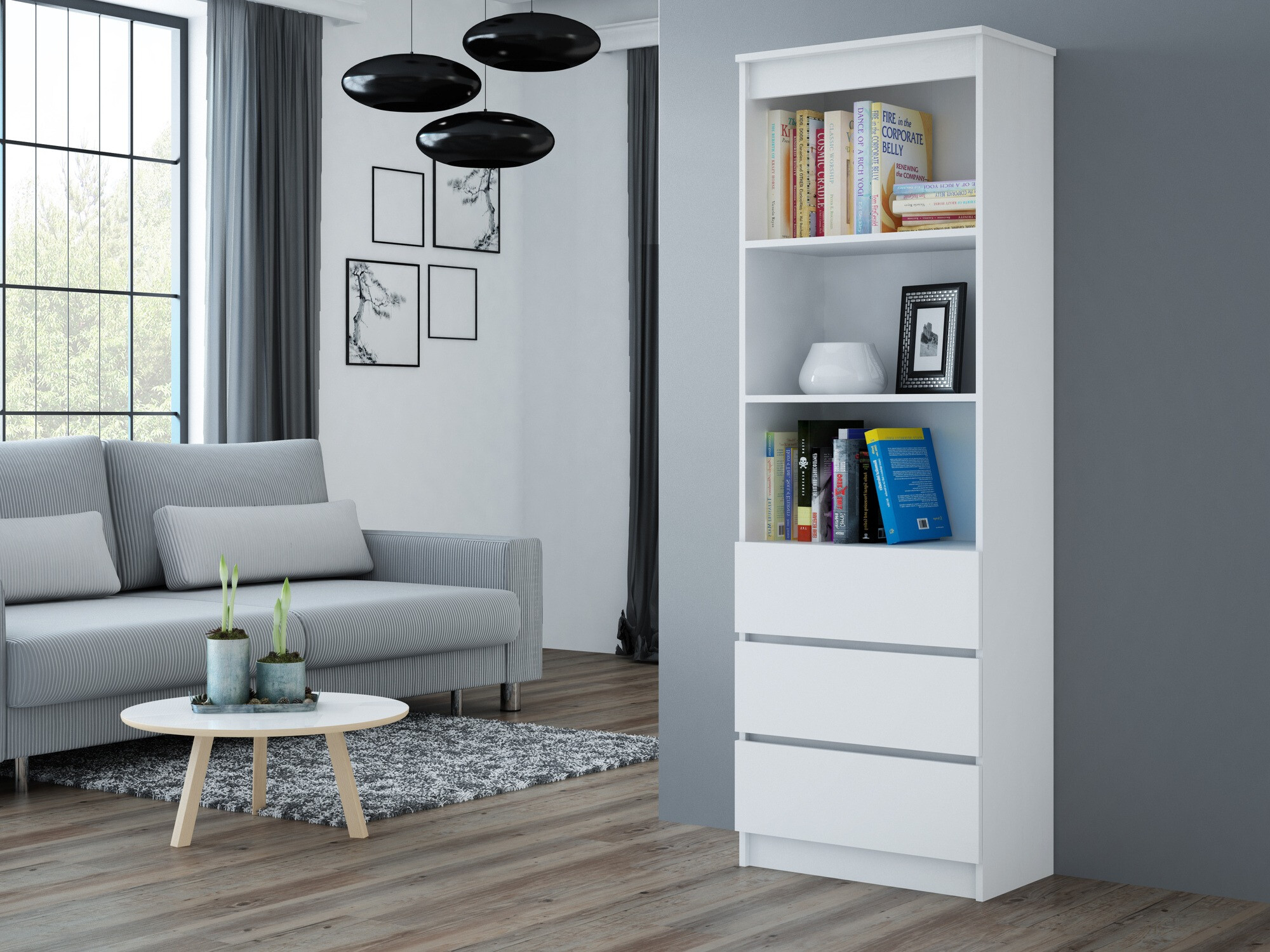 Étagère Mandeville 246 (Blanc)
