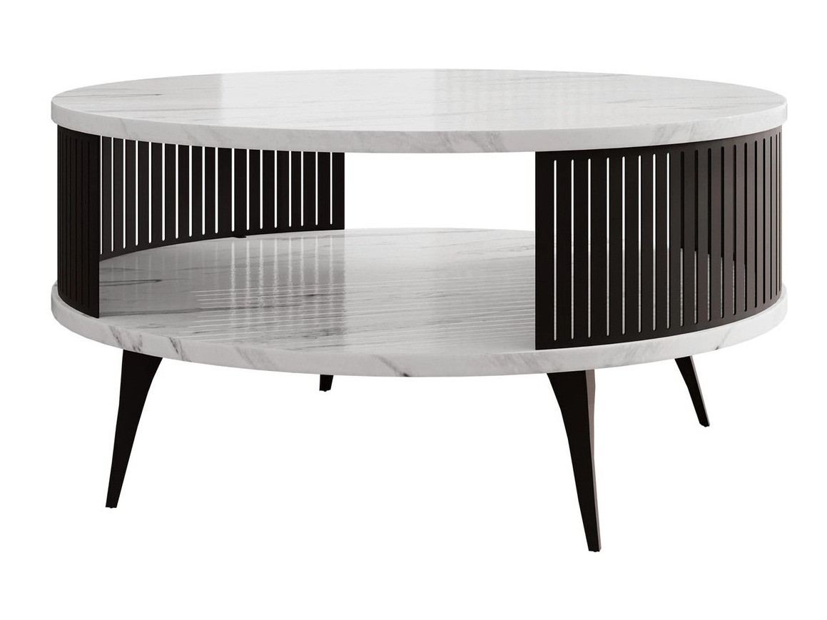 Table basse Vitum (Marbre blanc)
