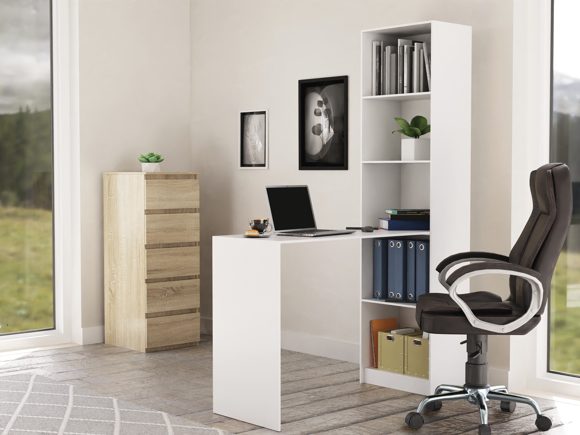 Bureau Mandeville 252 (Blanc)