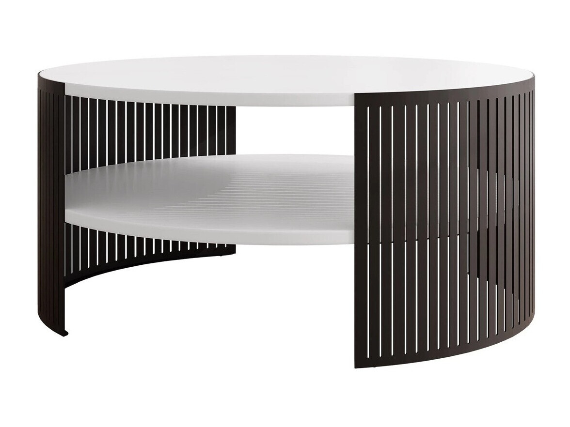 Table basse Civer (Noir + Blanc)