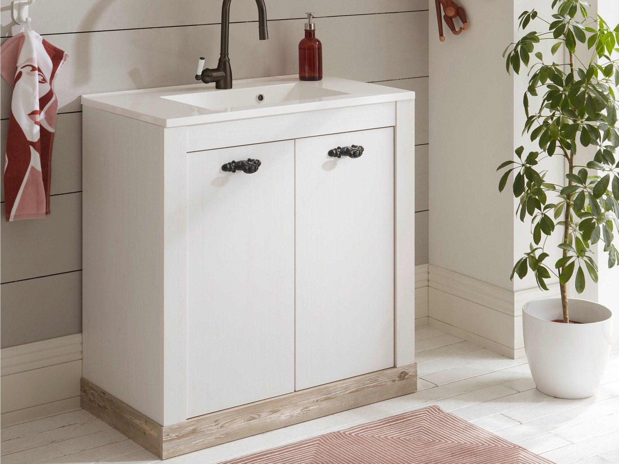 Armoire de lavabo à poser Daltori 142