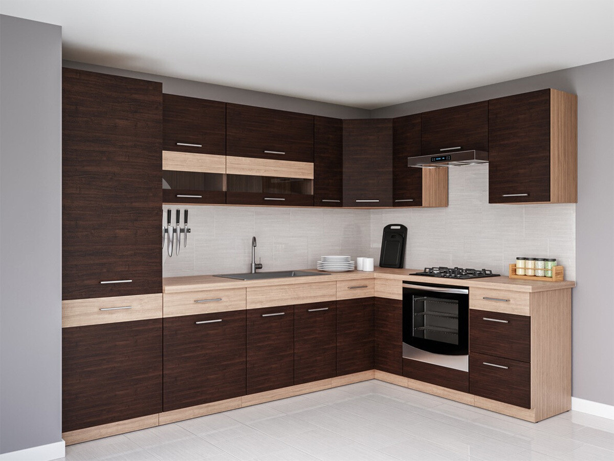 Cuisine complète modulaire Mode Dark 129