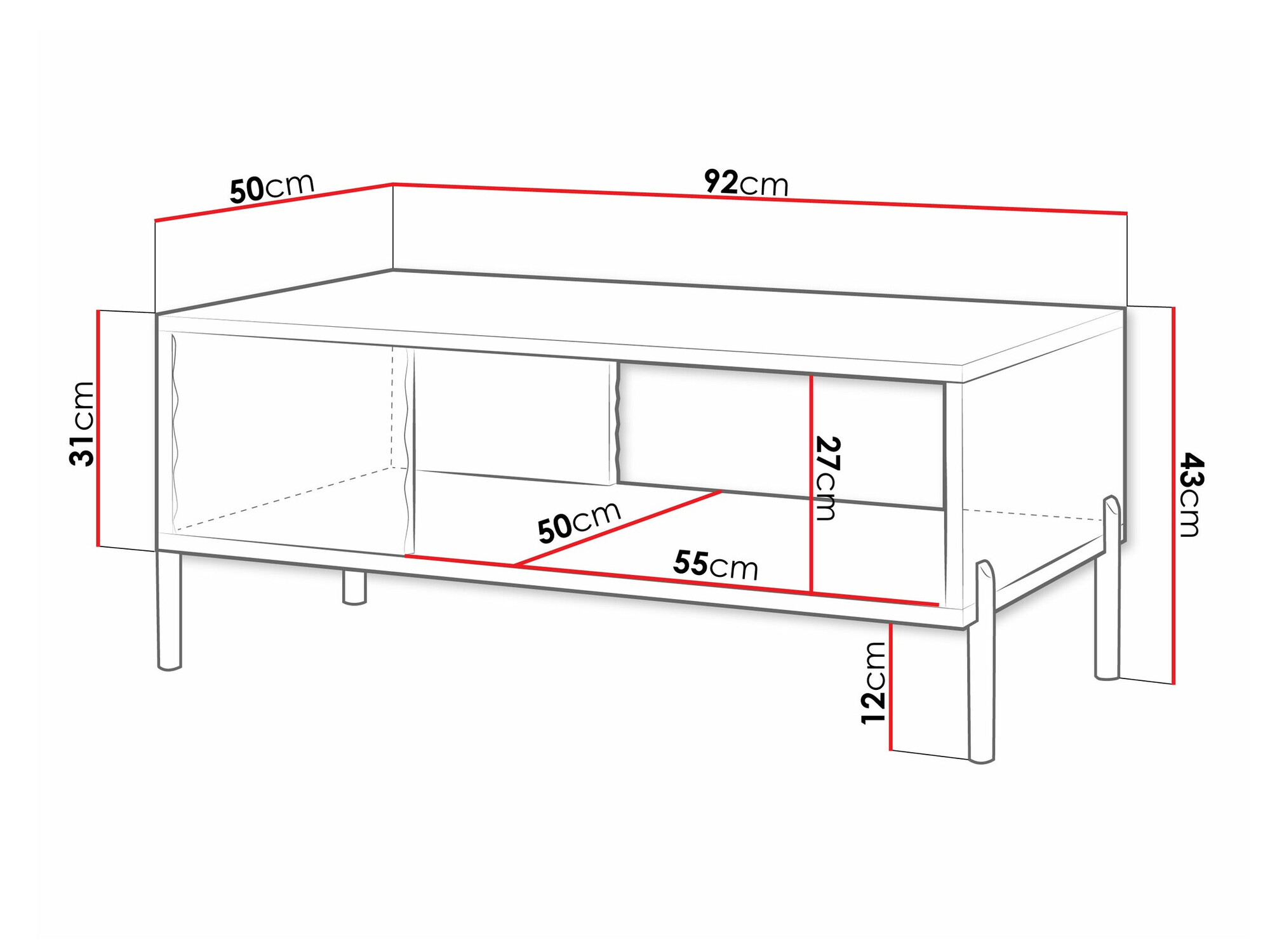 Table basse Comfivo Mens