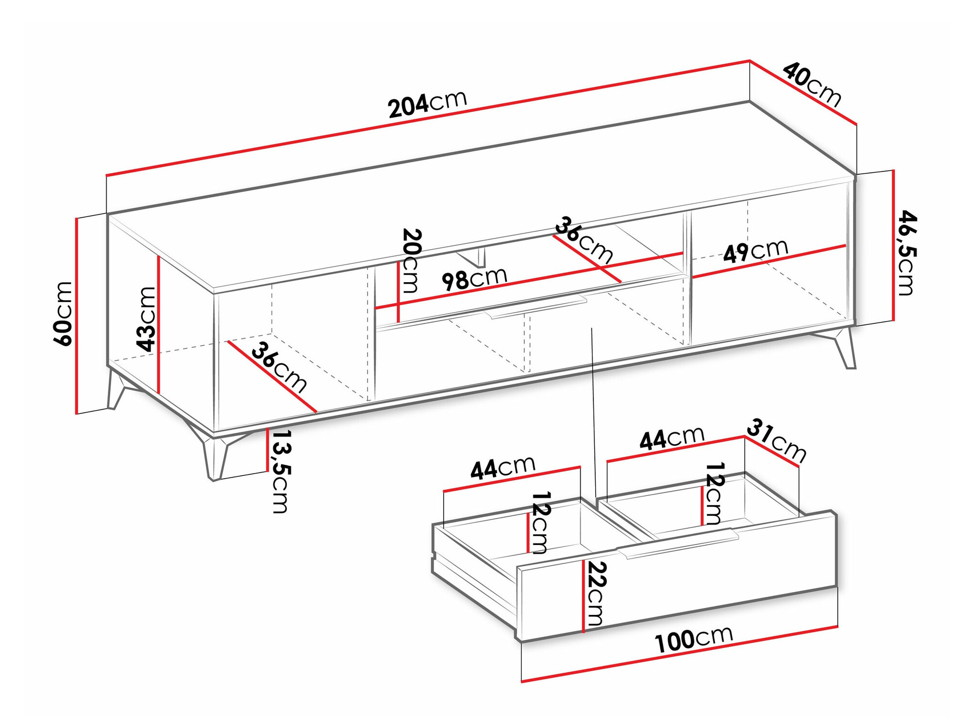 Meuble TV Comfivo Citrus