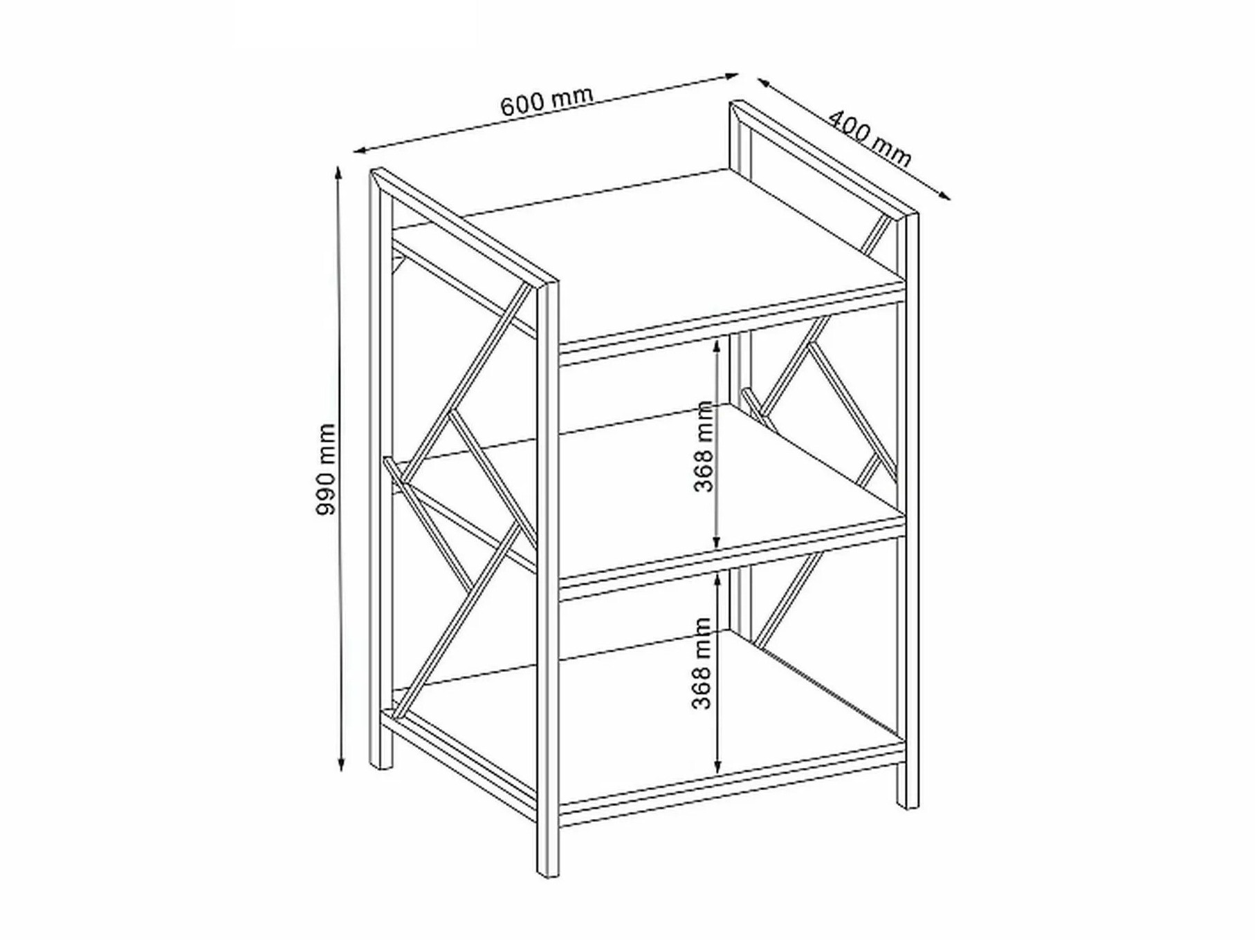Étagère Detroit 191