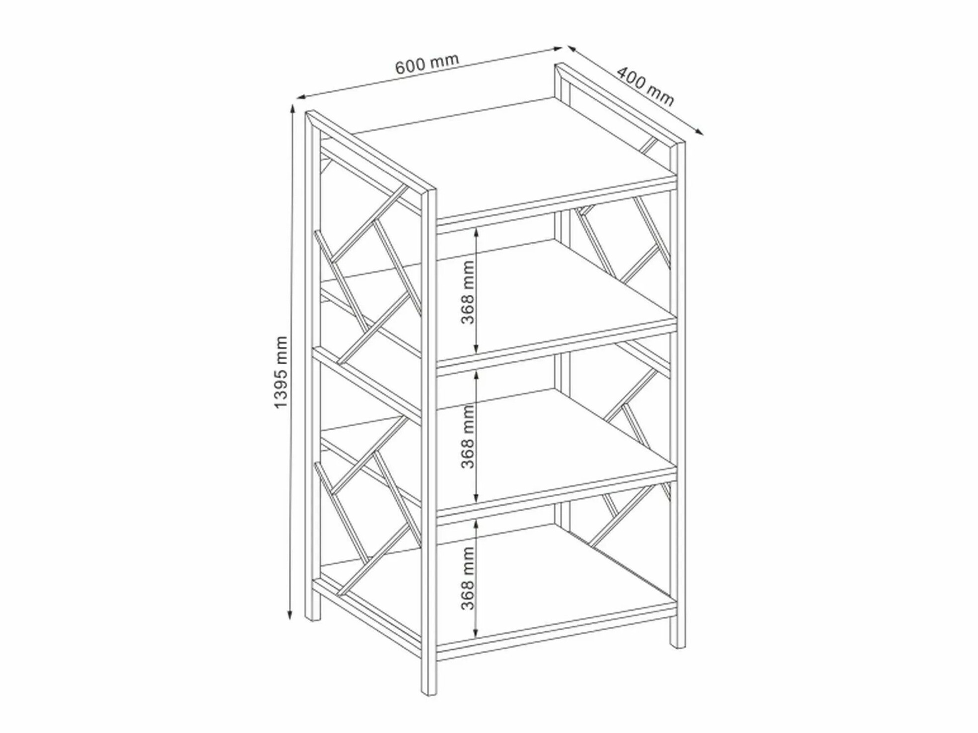 Étagère Detroit 195
