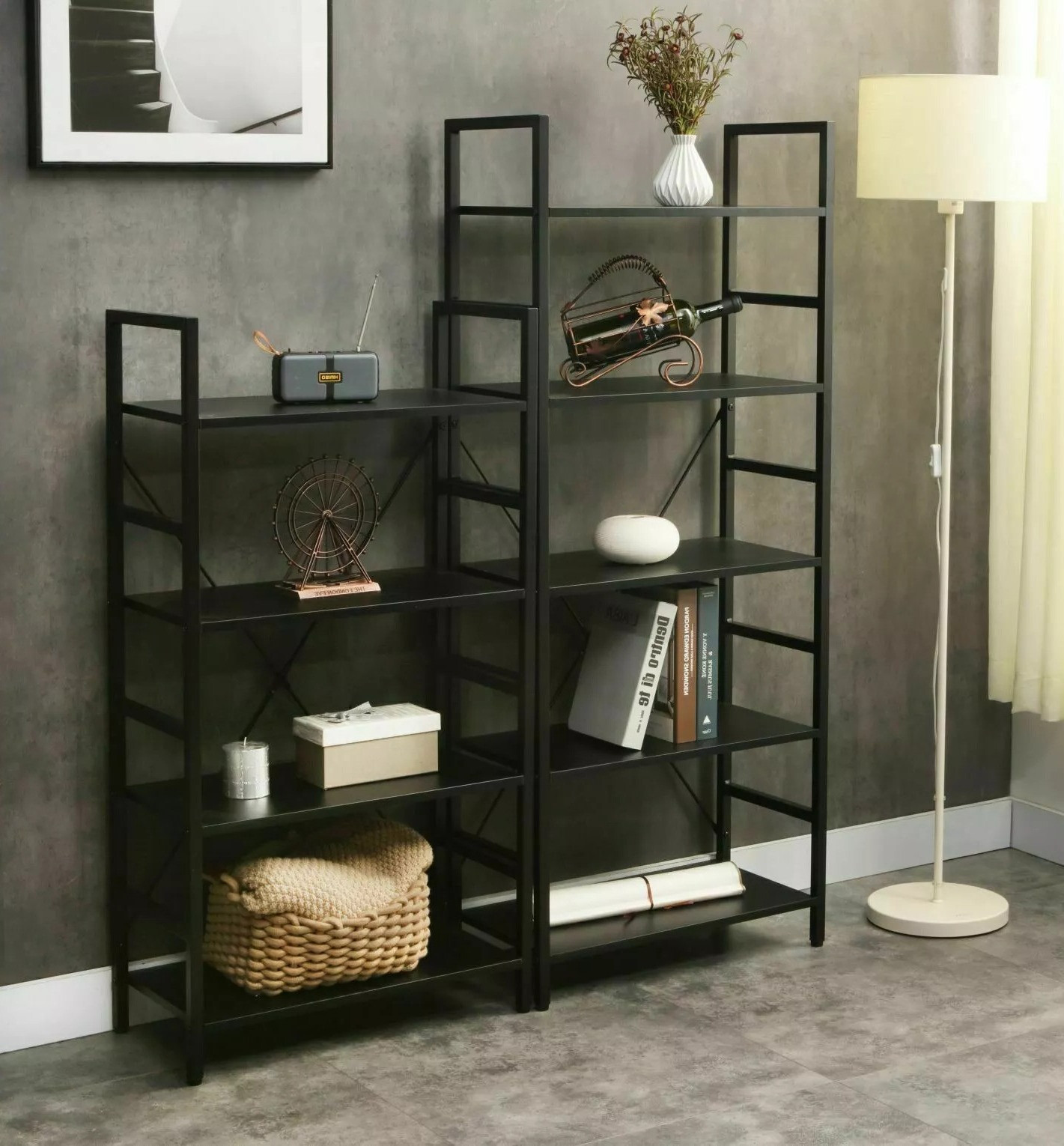 Étagère Detroit 427 (Noir)