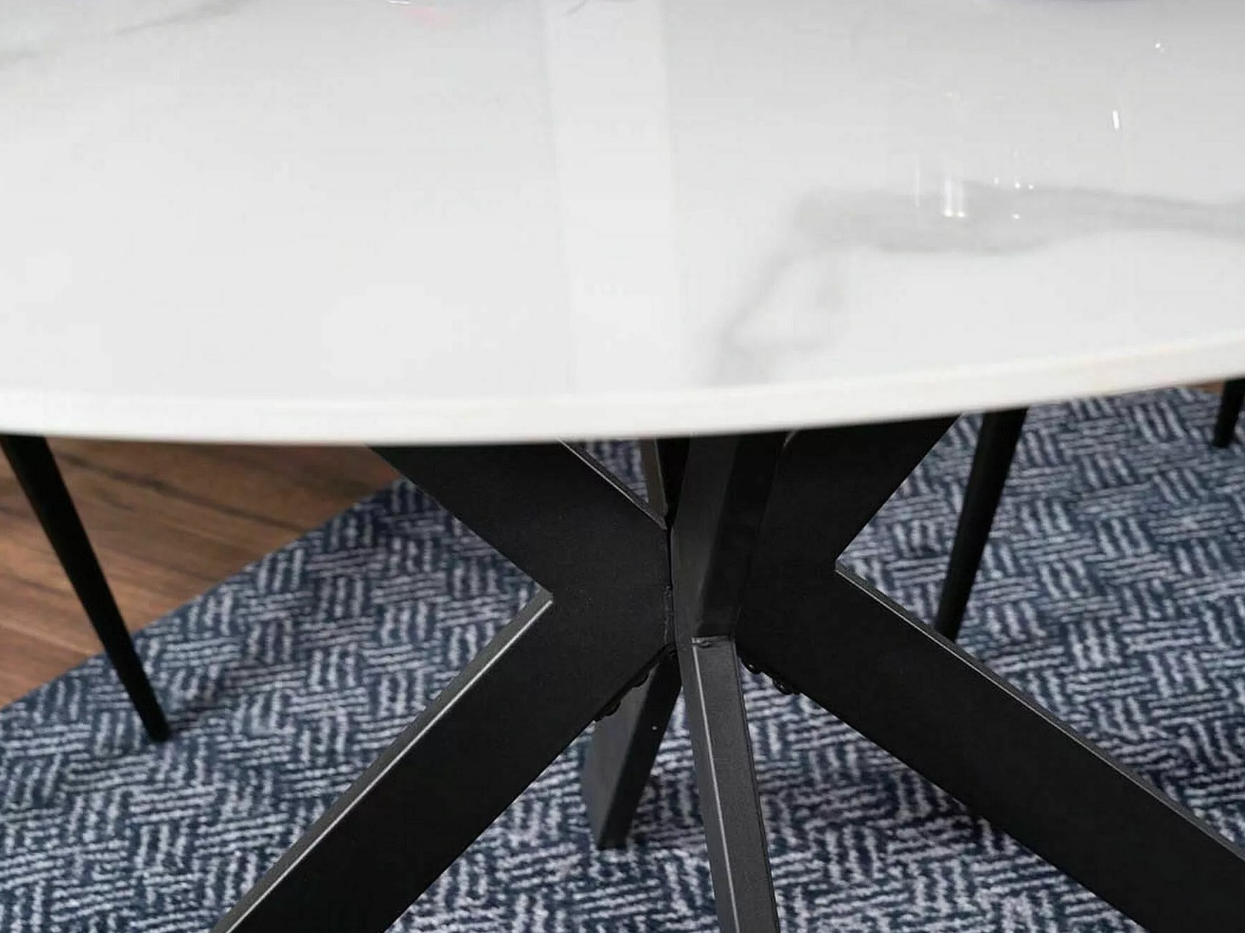 Table Detroit 256 (Marbre blanc)