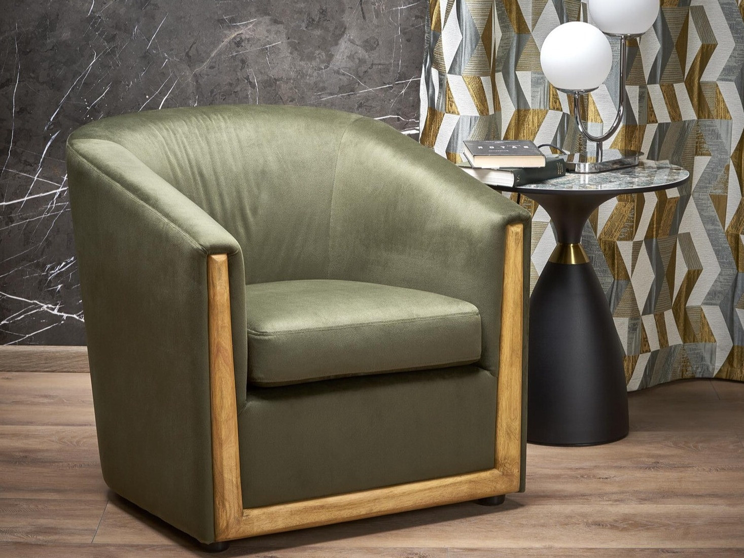 Fauteuil Houston 1423 (Vert)