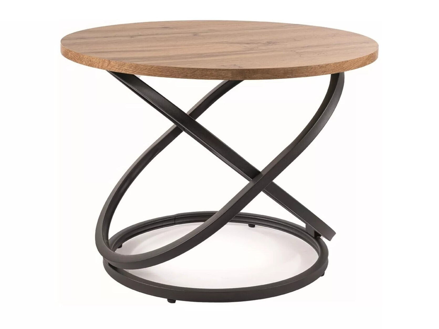 Table basse Detroit 292 (Chêne Artisan + Noir)