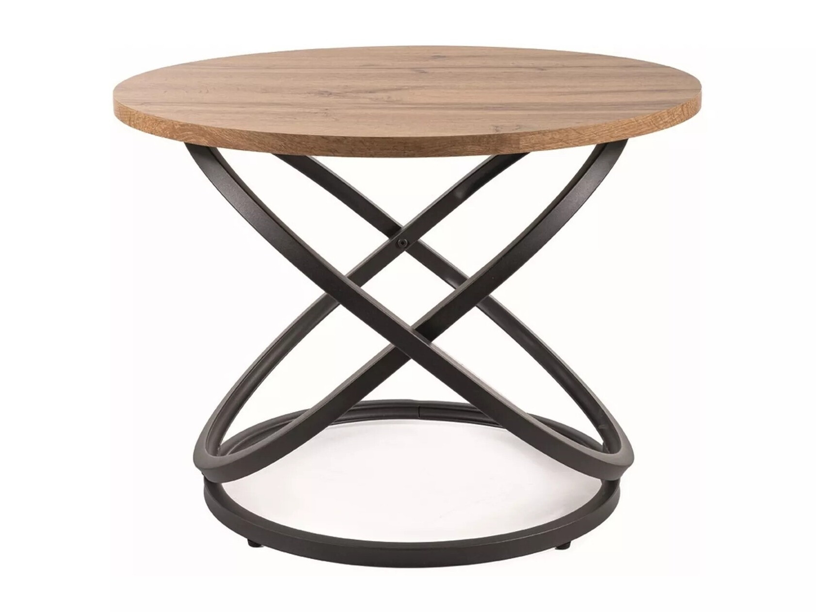 Table basse Detroit 292 (Chêne Artisan + Noir)