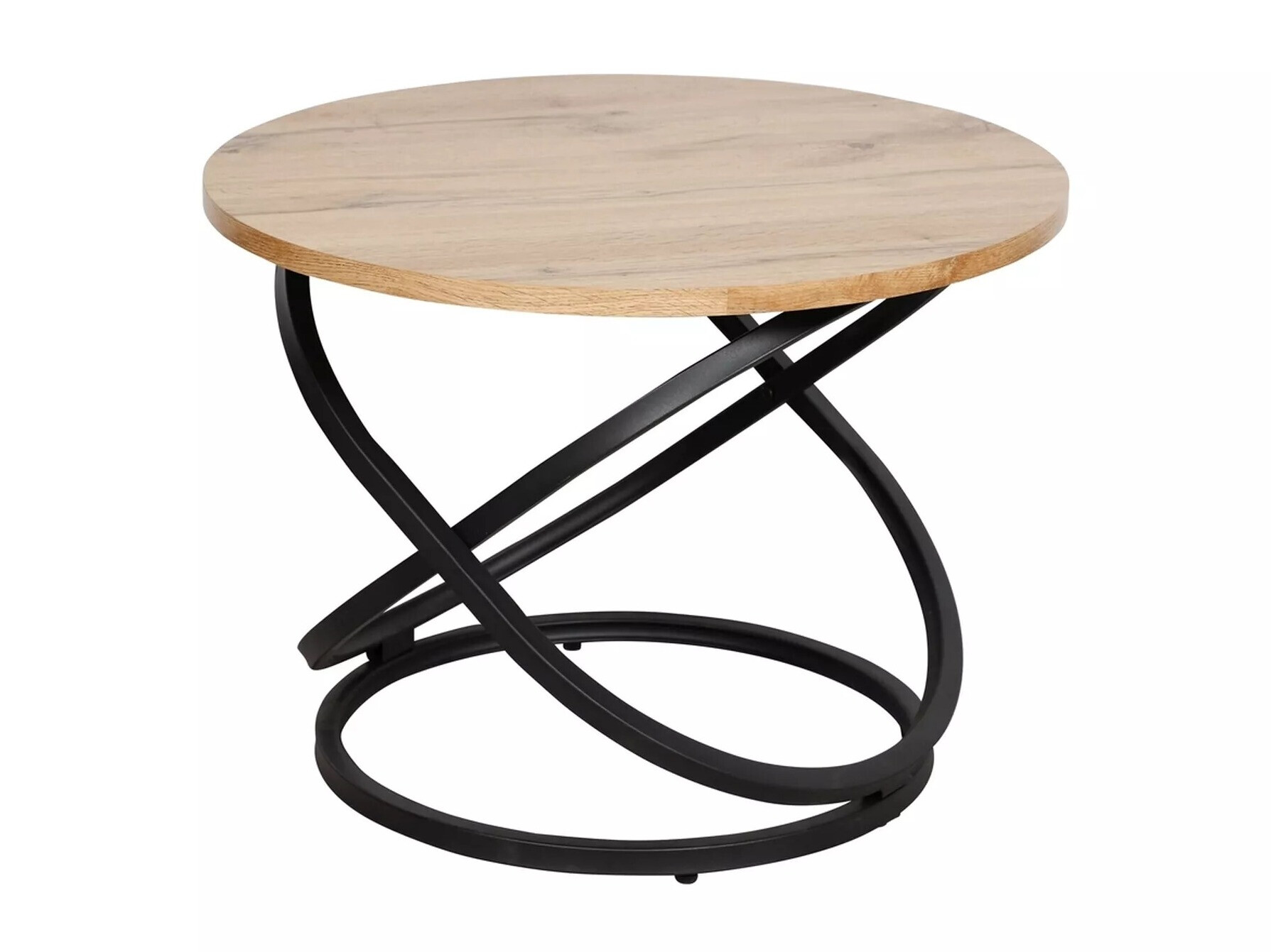 Table basse Detroit 292 (Chêne Artisan + Noir)