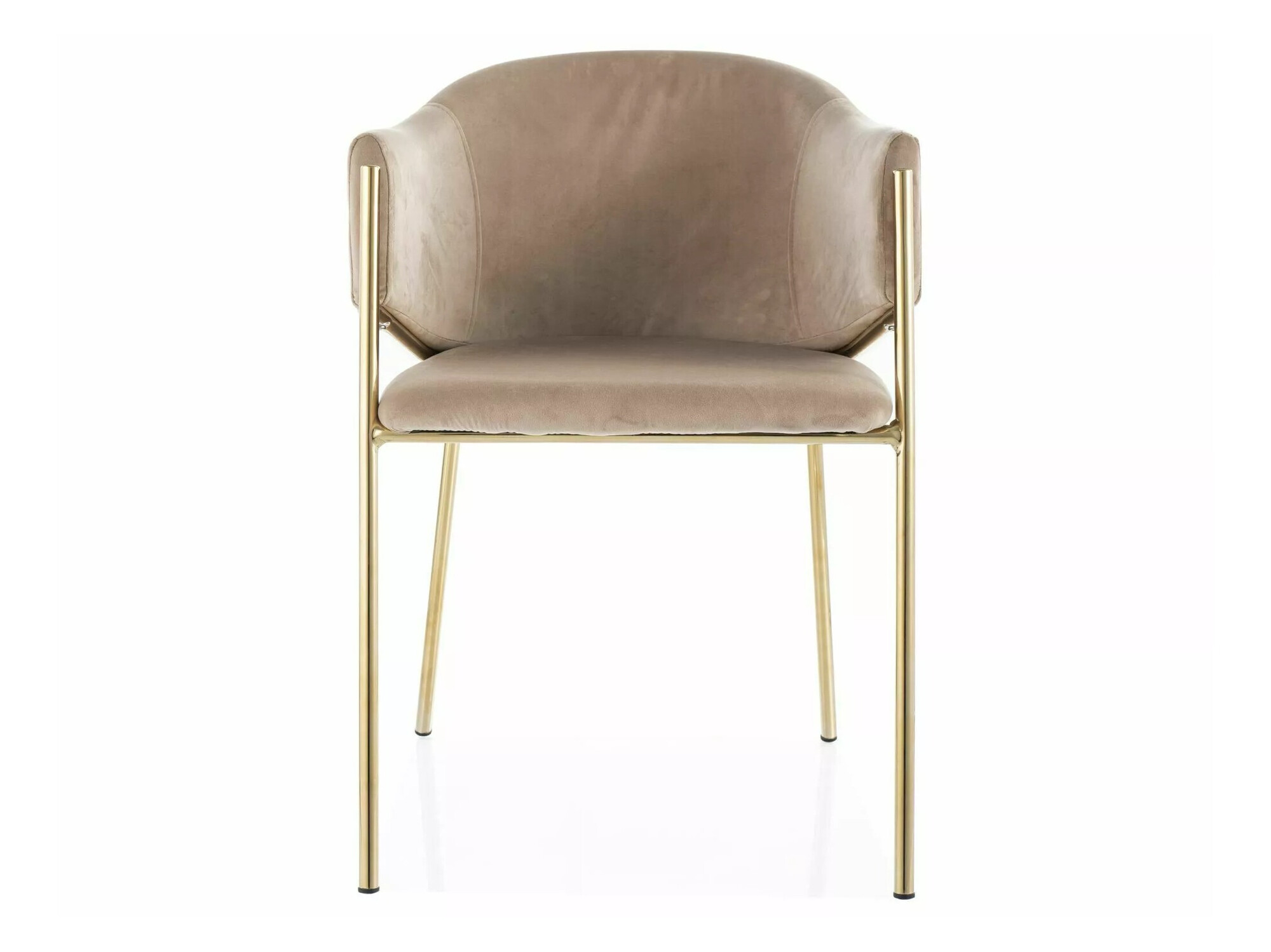 Chaise Detroit 329 (Beige + Doré)